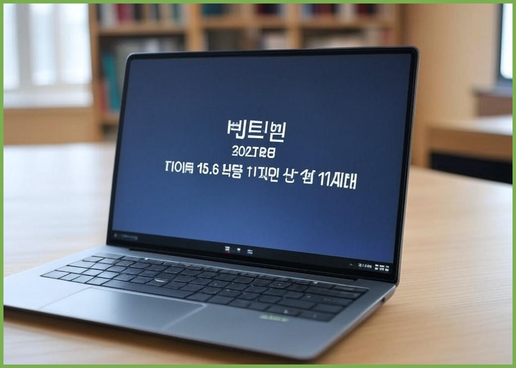 빅트랙 2024 브이북 15.6 셀러론 인텔 11세대 - 이미지 1