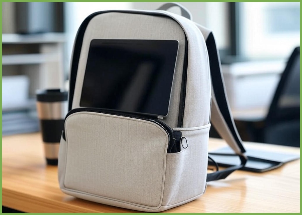 사우스웨스트 초경량 직장인 17인치 노트북 백팩 가벼운 남편 가방 슬림 비즈니스 - 이미지 1