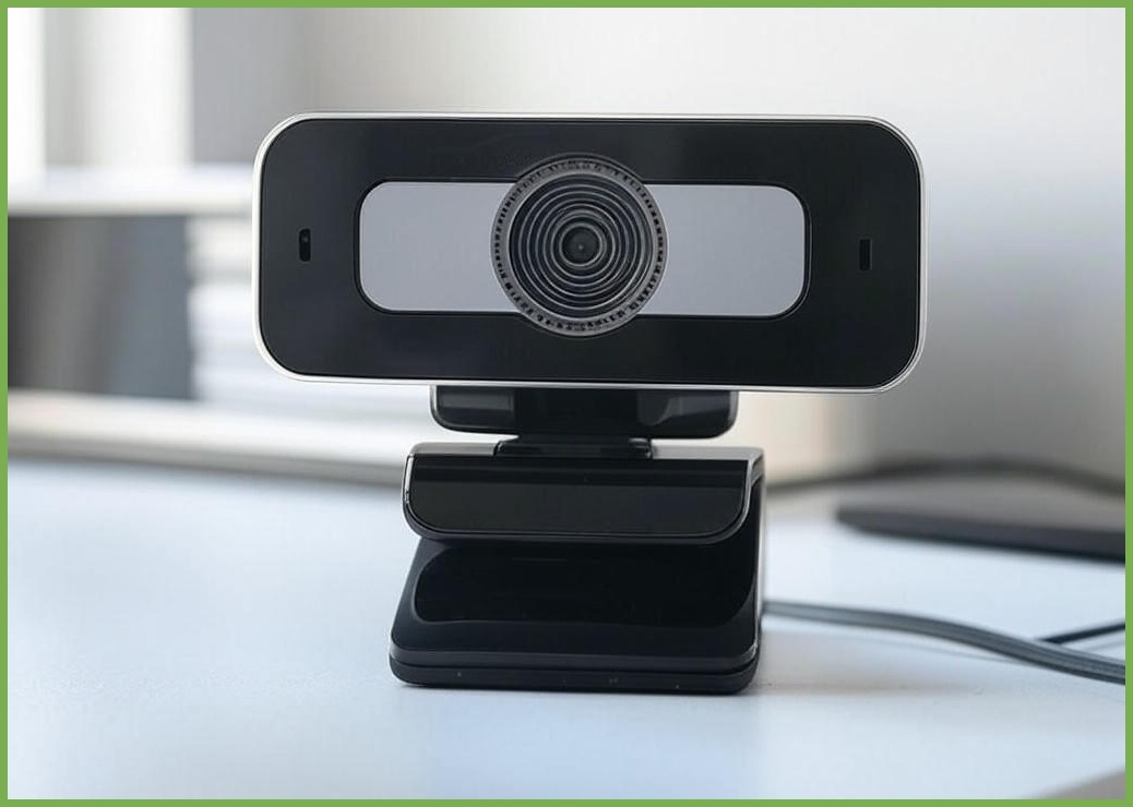 홈플래닛 방송용/수업용 HD웹캠 화상카메라 (마이크내장) - 이미지 1