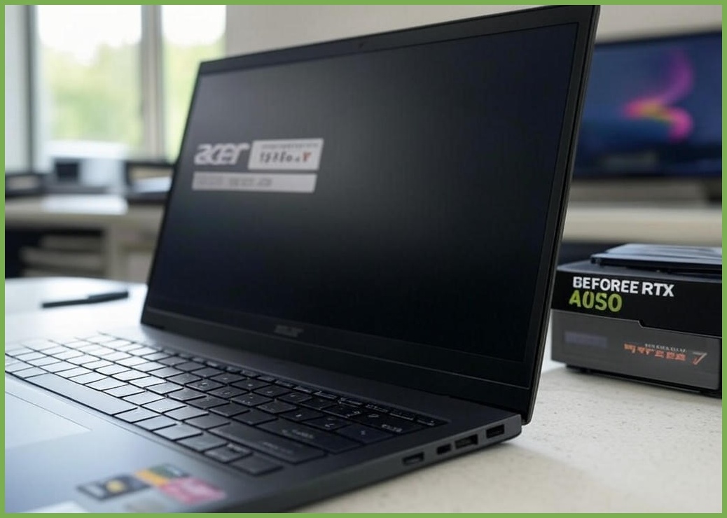 에이서 2024 니트로 V 16 라이젠7 라이젠 8000 시리즈 지포스 RTX 4050 - 이미지 1