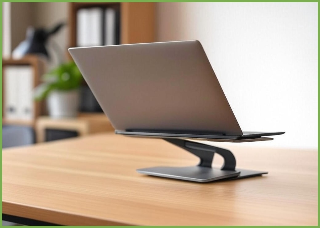 접이식 노트북 거치대 스탠드 360도  회전 높이 조절