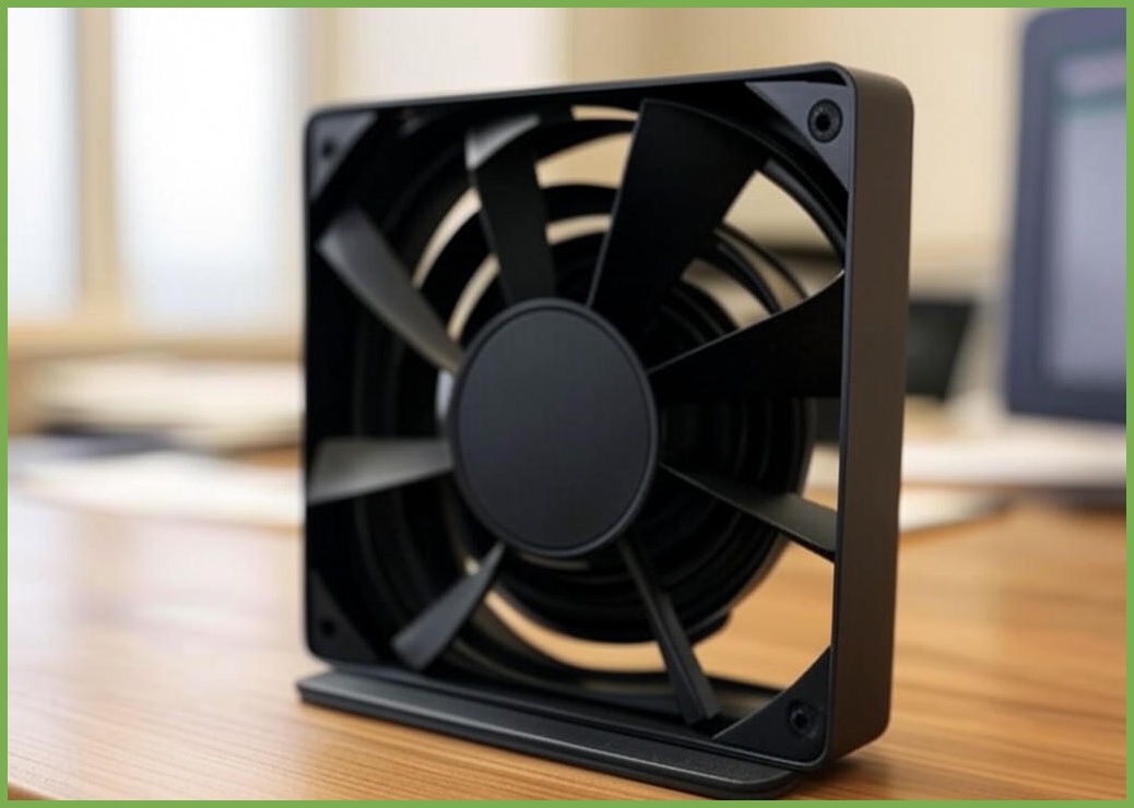 조셉 360도 회전 듀얼쿨링팬 노트북 거치대 쿨러, 블랙, 1개