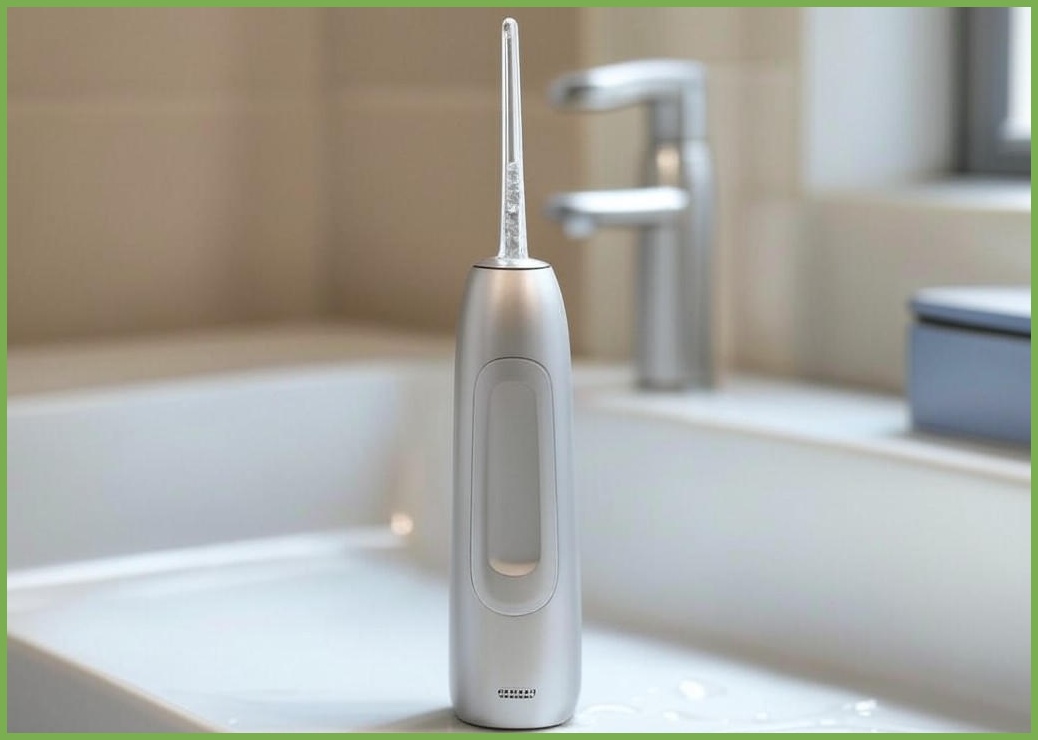 플로스젯 휴대용 구강세정기 강력한 물치실로 치간칫솔 대체 장시간 배터리 방수 설계 치아세정기 추천 이빨물청소 치아물청소 - 이미지 1