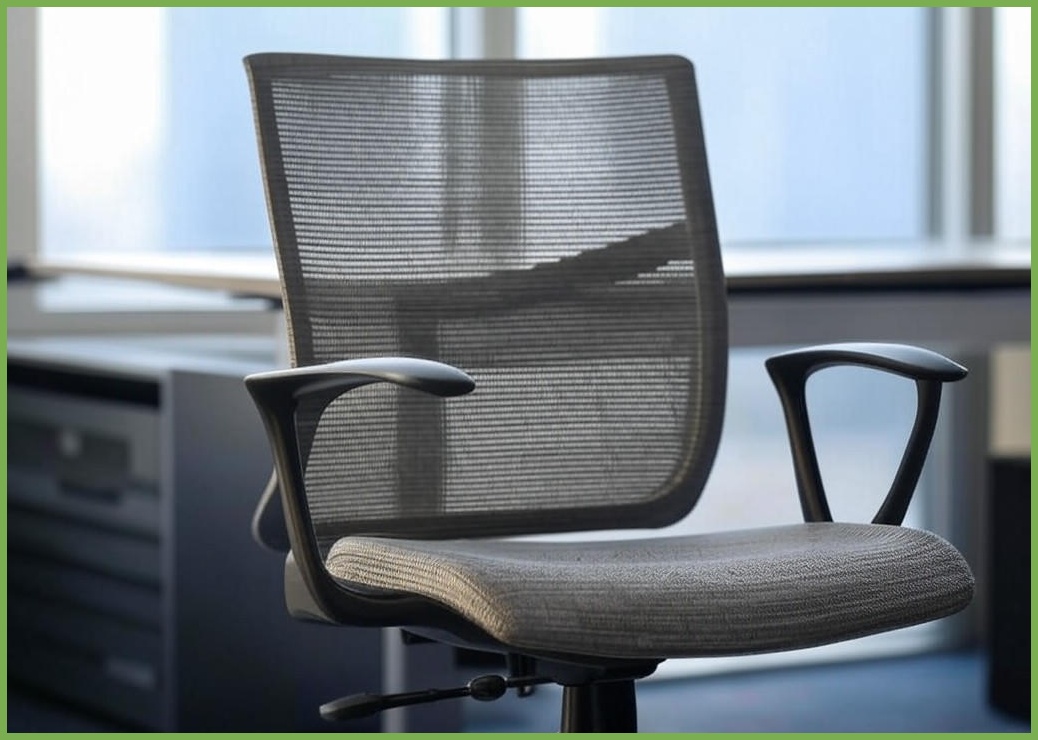 하이피러브 사무용 메쉬 컴퓨터 의자, 그레이