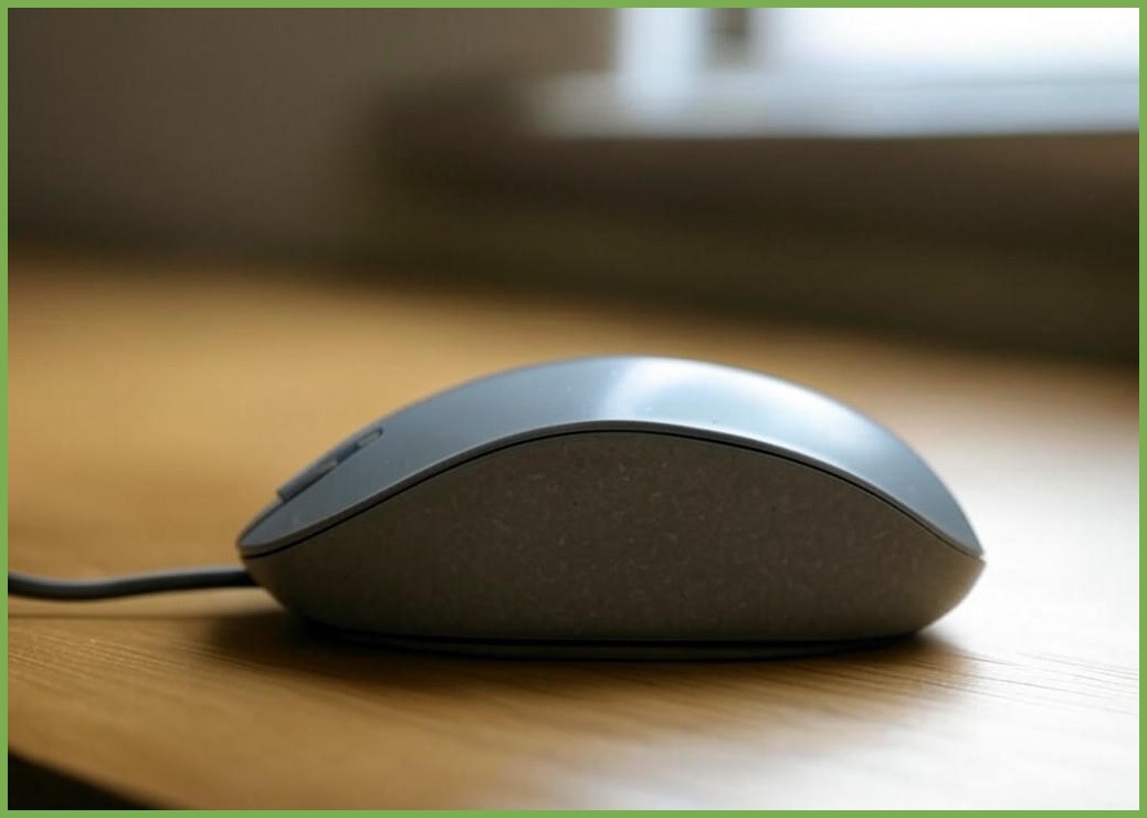 홈플래닛 저소음 조약돌 슬림디자인 무선마우스 - 이미지 1